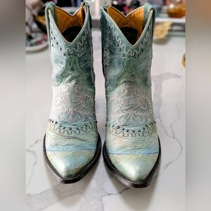 Old Gringo Sundance Zarape Booties 7B
